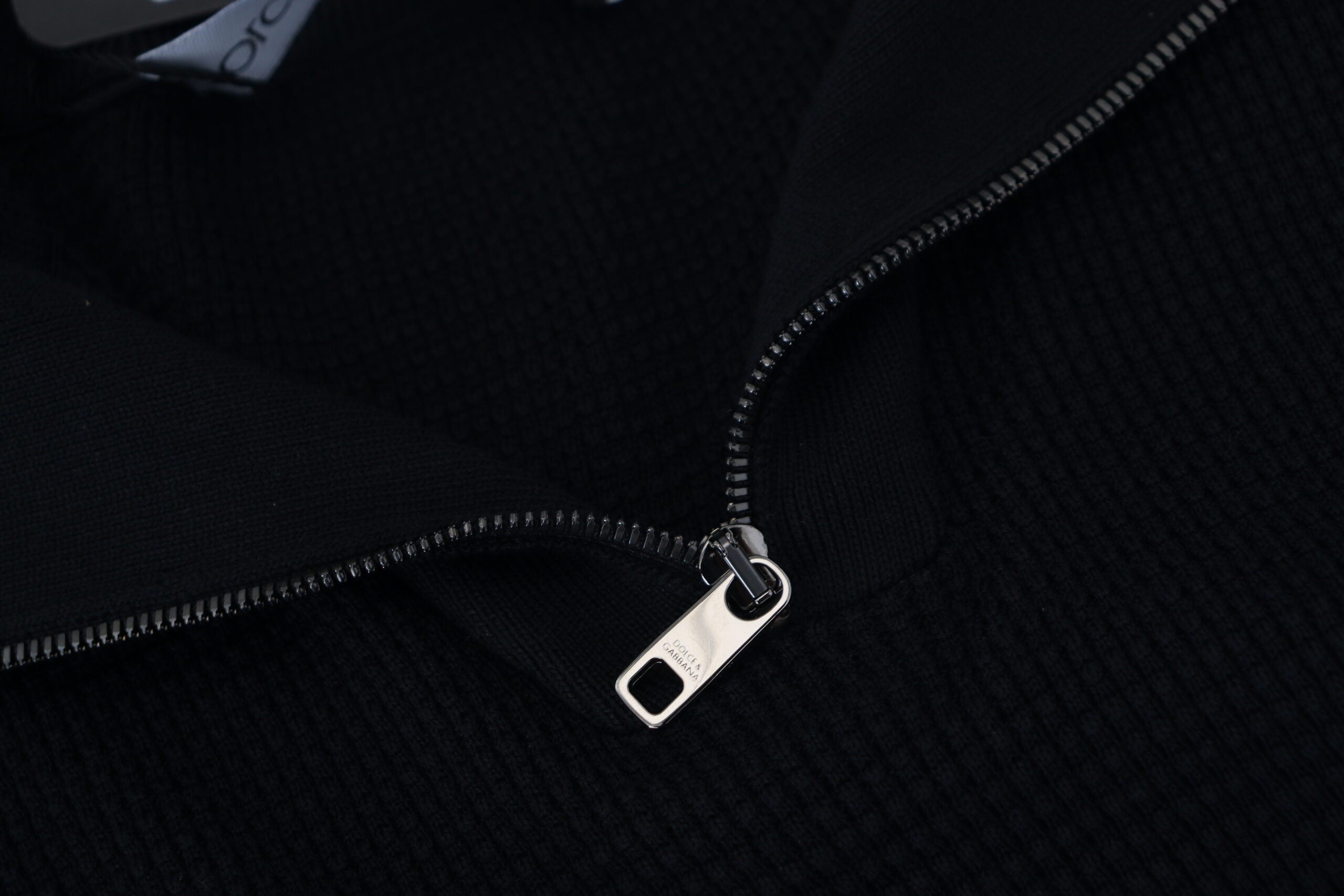Dolce & Gabbana Black Silk Turtle Neck Pullover Sweater -   -  Dolce & Gabbana.