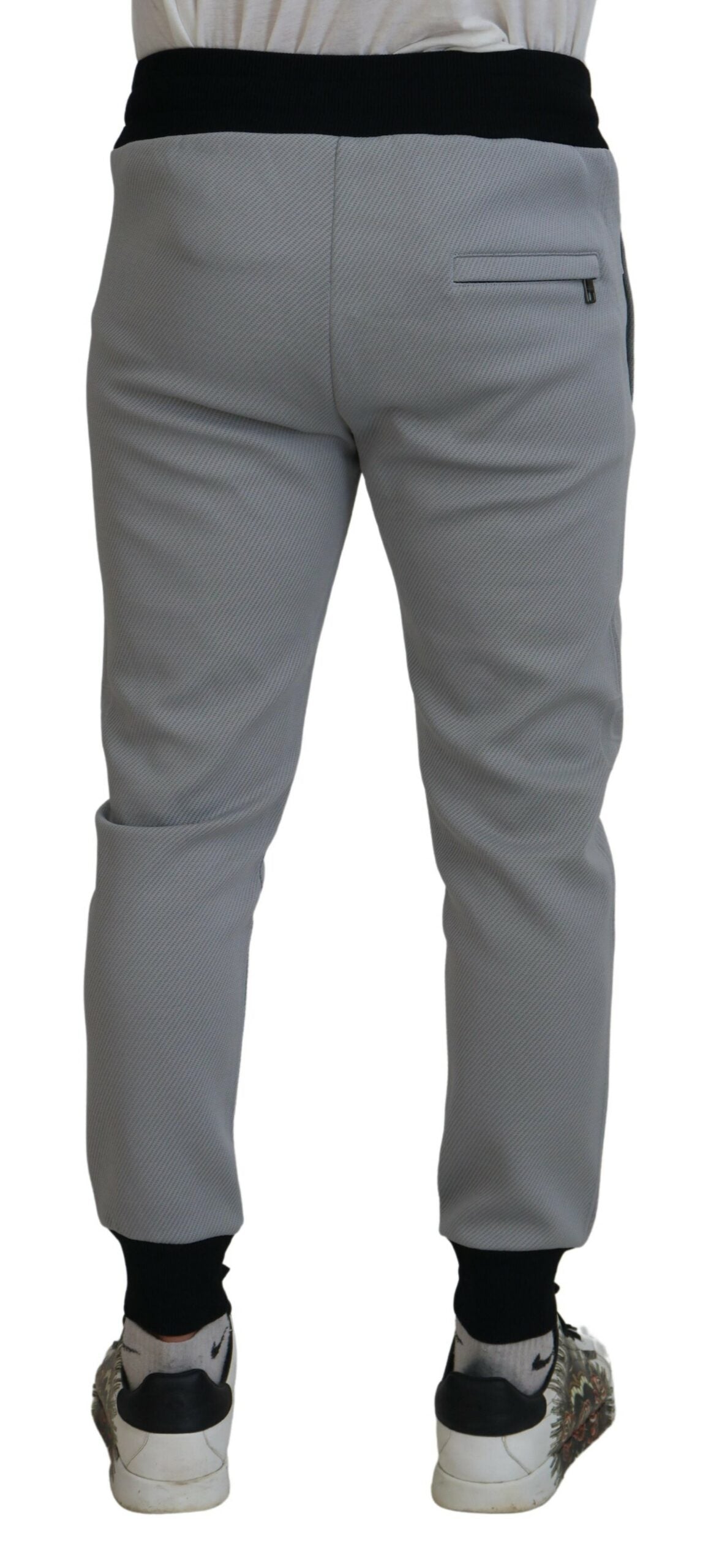 Dolce & Gabbana Gray Polyester Sweatpants Jogger Pants -   -  Dolce & Gabbana.