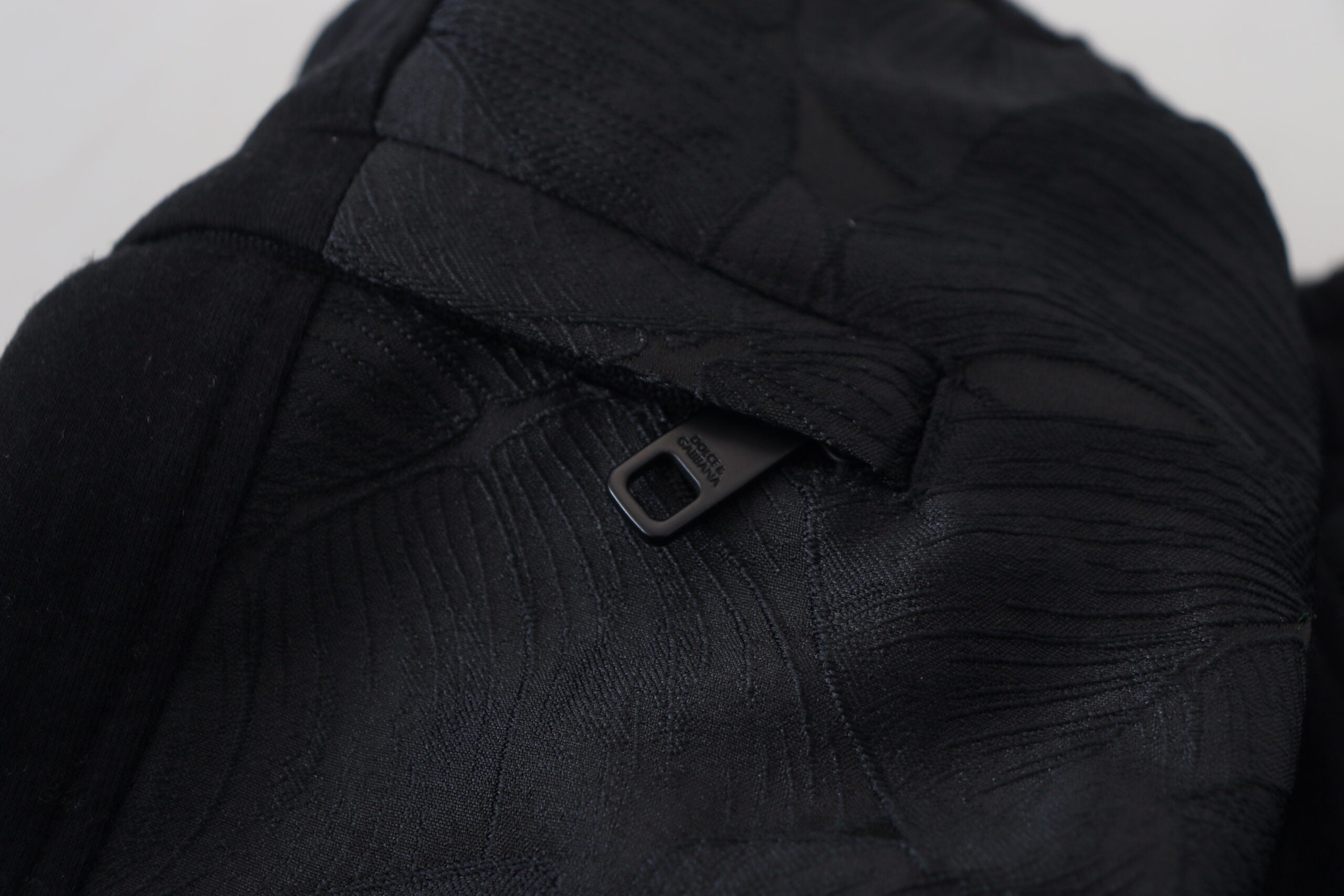 Dolce & Gabbana Black Polyester Skinny Jogger Men Pants -   -  Dolce & Gabbana.