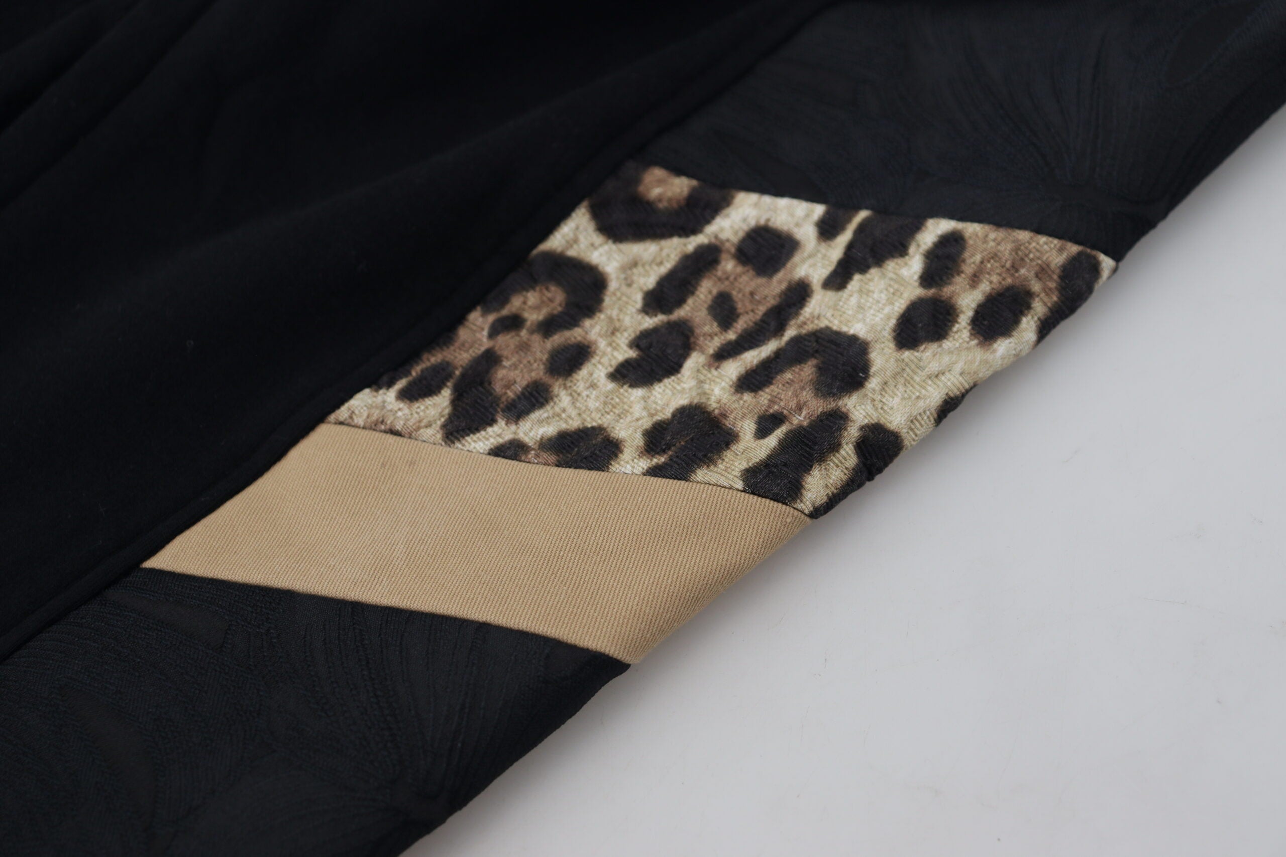 Dolce & Gabbana Black Polyester Skinny Jogger Men Pants -   -  Dolce & Gabbana.