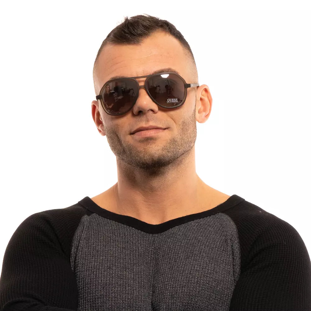 Guess Brown Men Sunglasses -   -  Guess.