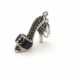 Woman's charm link Glamour GS1-01 Black (4 cm) -  Jewellery, Women -  Glamour.