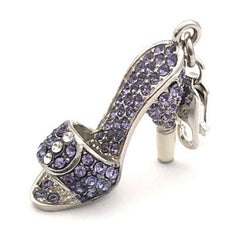 Woman's charm link Glamour GS1-19 (4 cm) Purple (4 cm) -  Jewellery, Women -  Glamour.