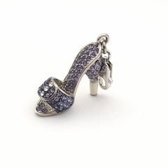 Woman's charm link Glamour GS1-19 (4 cm) Purple (4 cm) -  Jewellery, Women -  Glamour.