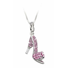 Woman's charm link Glamour GS1-30 | Pink (4 cm) -  Jewellery, Women -  Glamour.