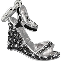 Woman's charm link Glamour GS2-01 Black (4 cm) -  Jewellery, Women -  Glamour.