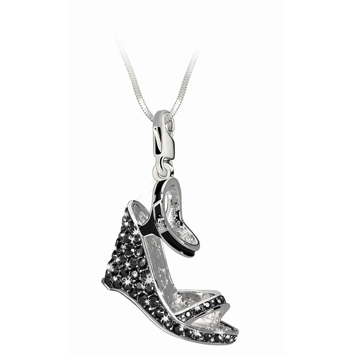 Woman's charm link Glamour GS2-01 Black (4 cm) -  Jewellery, Women -  Glamour.