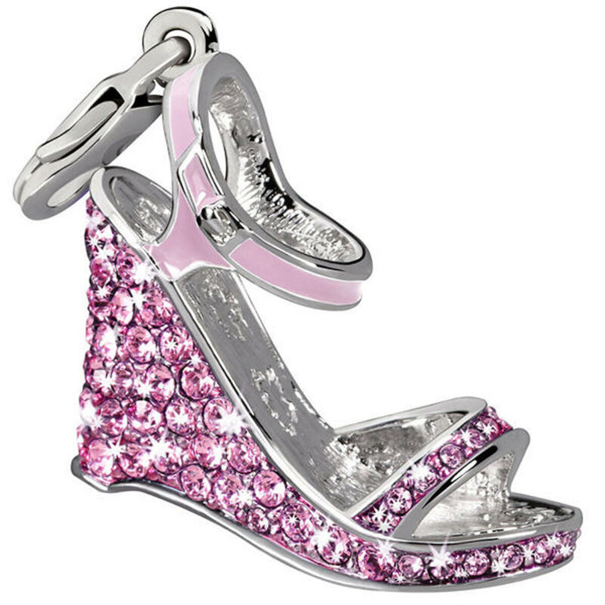 Woman's charm link Glamour GS2-30 | Pink (4 cm) -  Jewellery, Women -  Glamour.