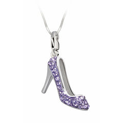 Woman's charm link Glamour GS3-19 | Purple (4 cm) -  Jewellery, Women -  Glamour.