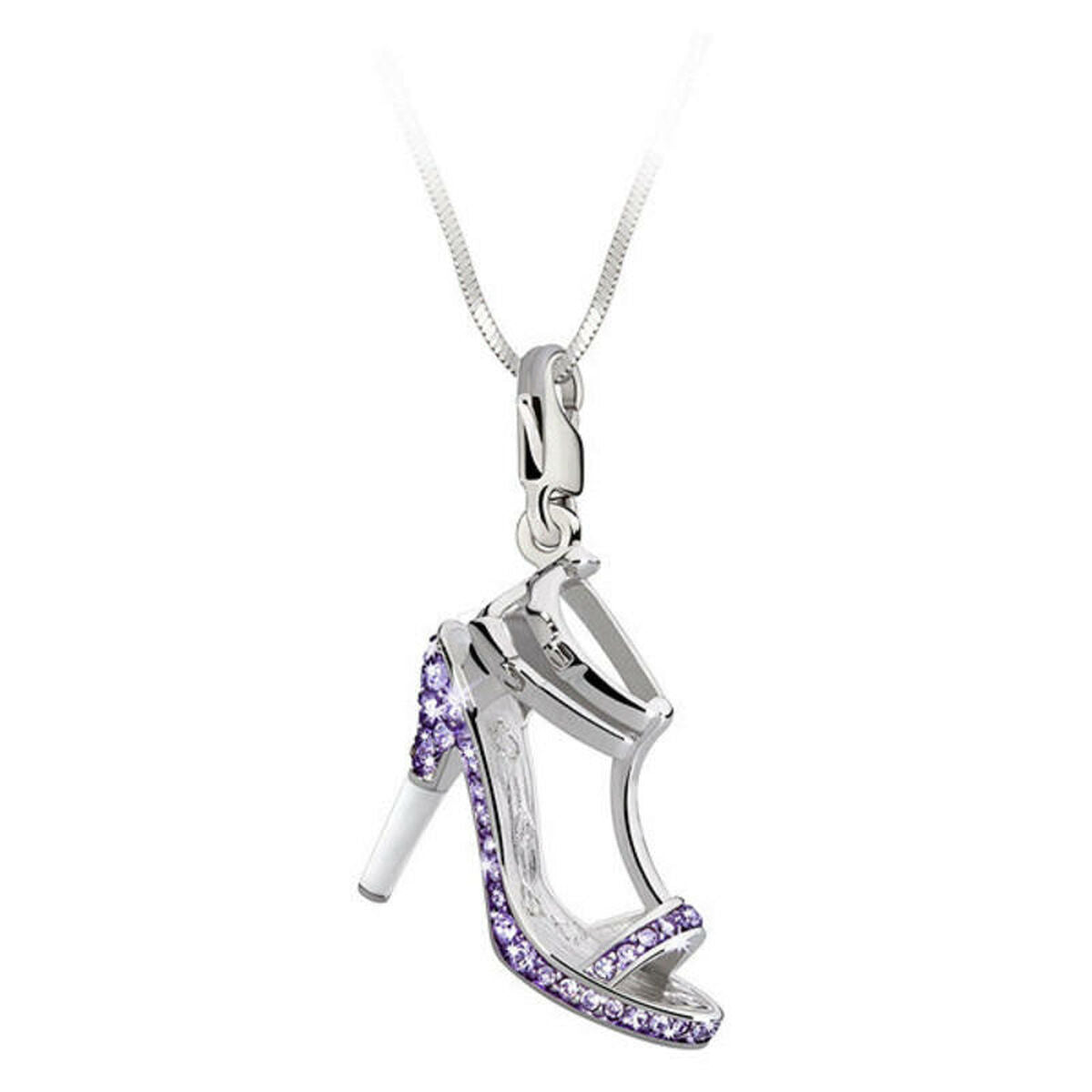 Woman's charm link Glamour GS4-19 | Purple (4 cm) -  Jewellery, Women -  Glamour.