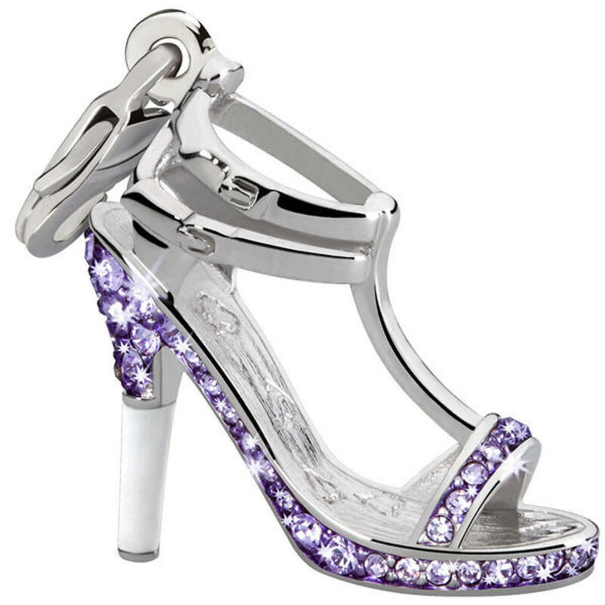 Woman's charm link Glamour GS4-19 | Purple (4 cm) -  Jewellery, Women -  Glamour.