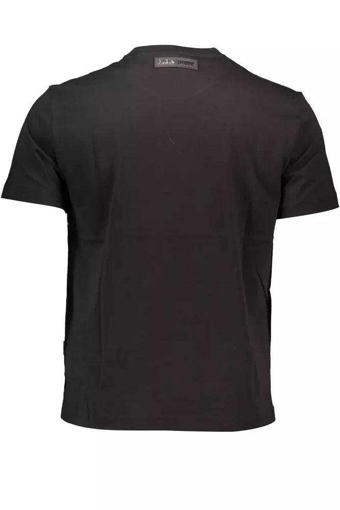 Plein Sport Black Cotton Men T-Shirt -   -  Plein Sport.