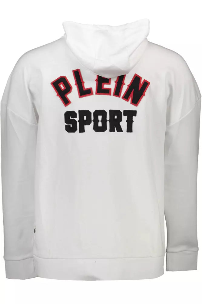 Plein Sport White Cotton Men Sweater -   -  Plein Sport.