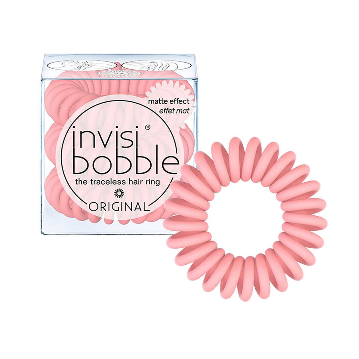 Hair ties Invisibobble ORIGINAL Pink 3 Units -  Beauty, Hair care -  Invisibobble.