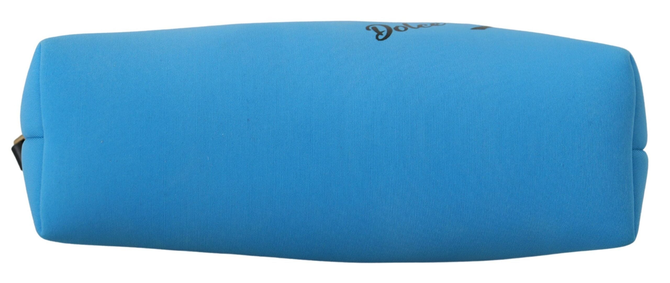 Dolce & Gabbana Blue Logo Print Hand Pouch Leopard Print Toiletry Bag -   -  Dolce & Gabbana.
