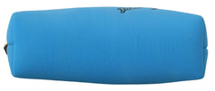 Dolce & Gabbana Blue Logo Print Hand Pouch Leopard Print Toiletry Bag -   -  Dolce & Gabbana.