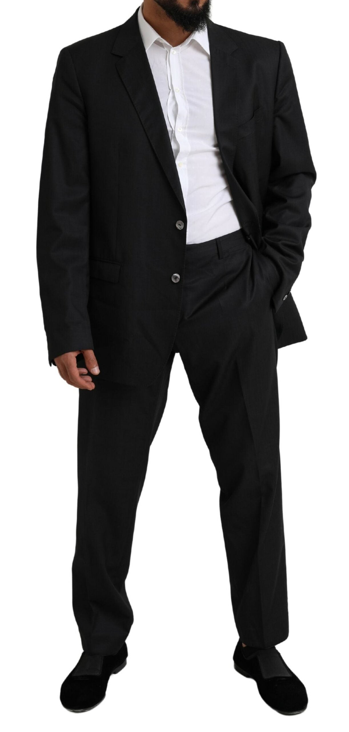 Dolce & Gabbana Black MARTINI Single Breasted 2 Piece Suit -   -  Dolce & Gabbana.
