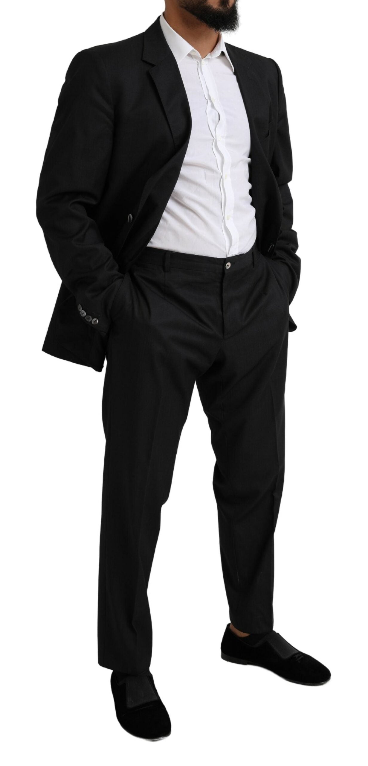 Dolce & Gabbana Black MARTINI Single Breasted 2 Piece Suit -   -  Dolce & Gabbana.