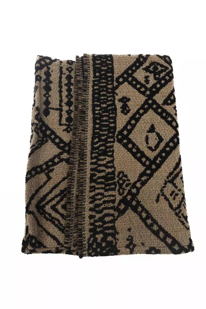 Alpha Studio Brown Wool Women Scarf -   -  Alpha Studio.