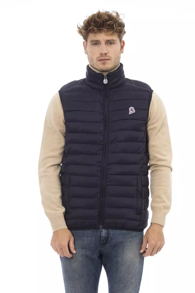 Invicta Blue Polyamide Men's Jacket -  Vests for Men Suits -  Invicta.