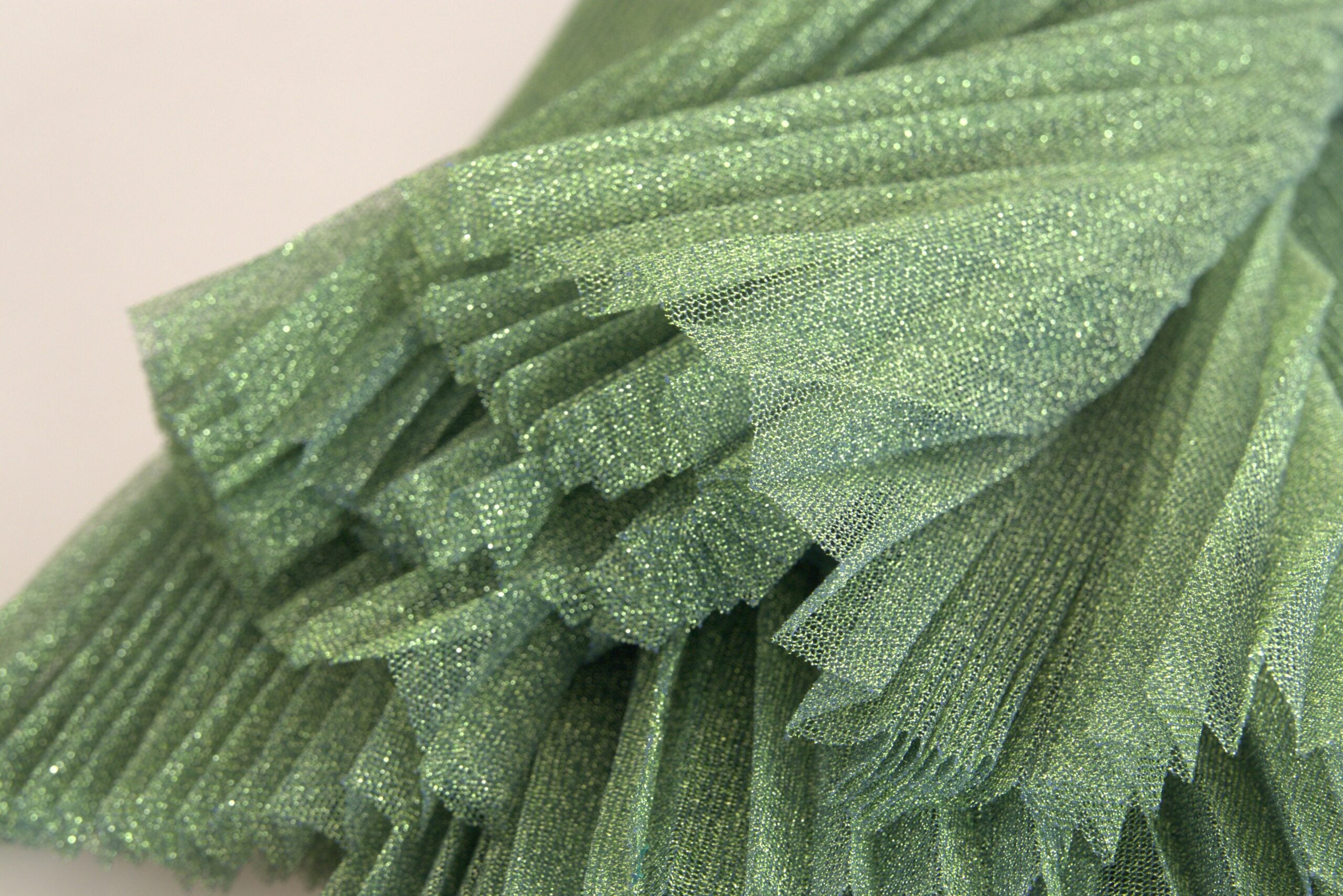 Dolce & Gabbana Metallic Green High Waist A-line Pleated Skirt -   -  Dolce & Gabbana.