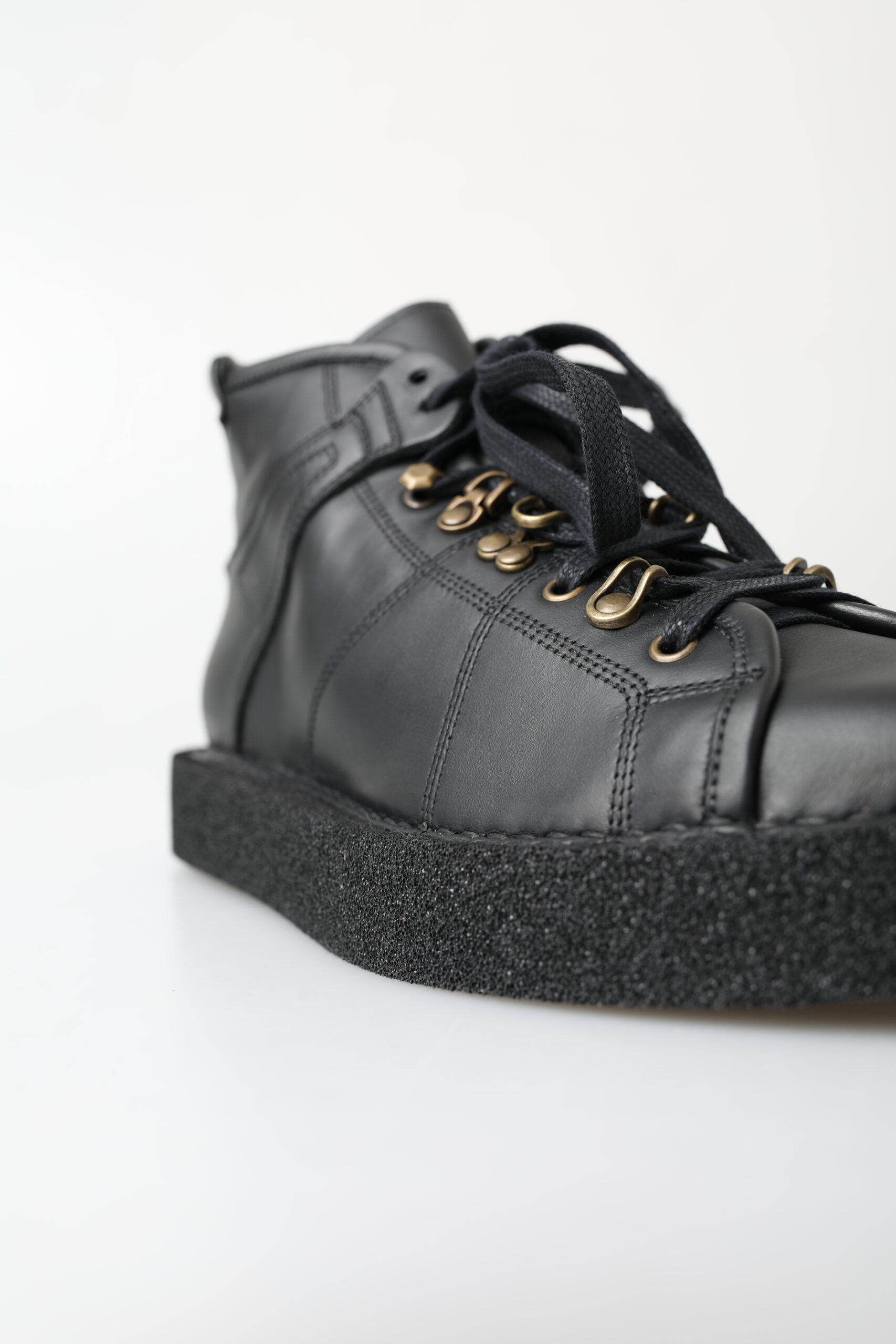 Dolce & Gabbana Black Leather Slip on Stretch Boots -   -  Dolce & Gabbana.
