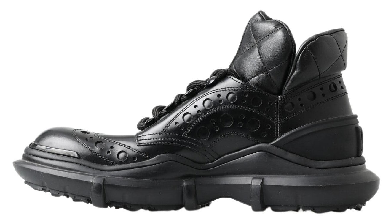 Dolce & Gabbana Black Leather Ankle Casual Boots -   -  Dolce & Gabbana.