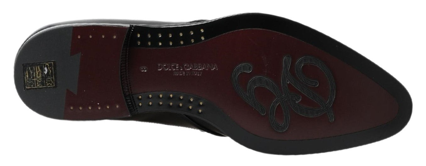 Dolce & Gabbana Black Derby Formal Dress Shoes -   -  Dolce & Gabbana.