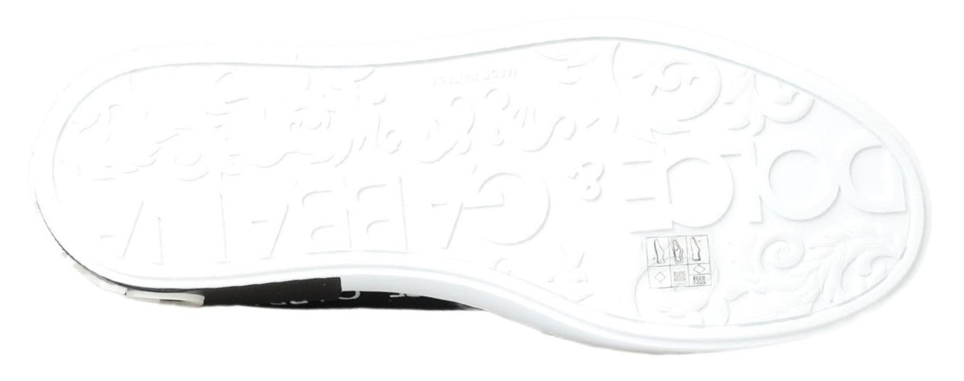 Dolce & Gabbana Red White Flat Sneakers Loafers Shoes -   -  Dolce & Gabbana.