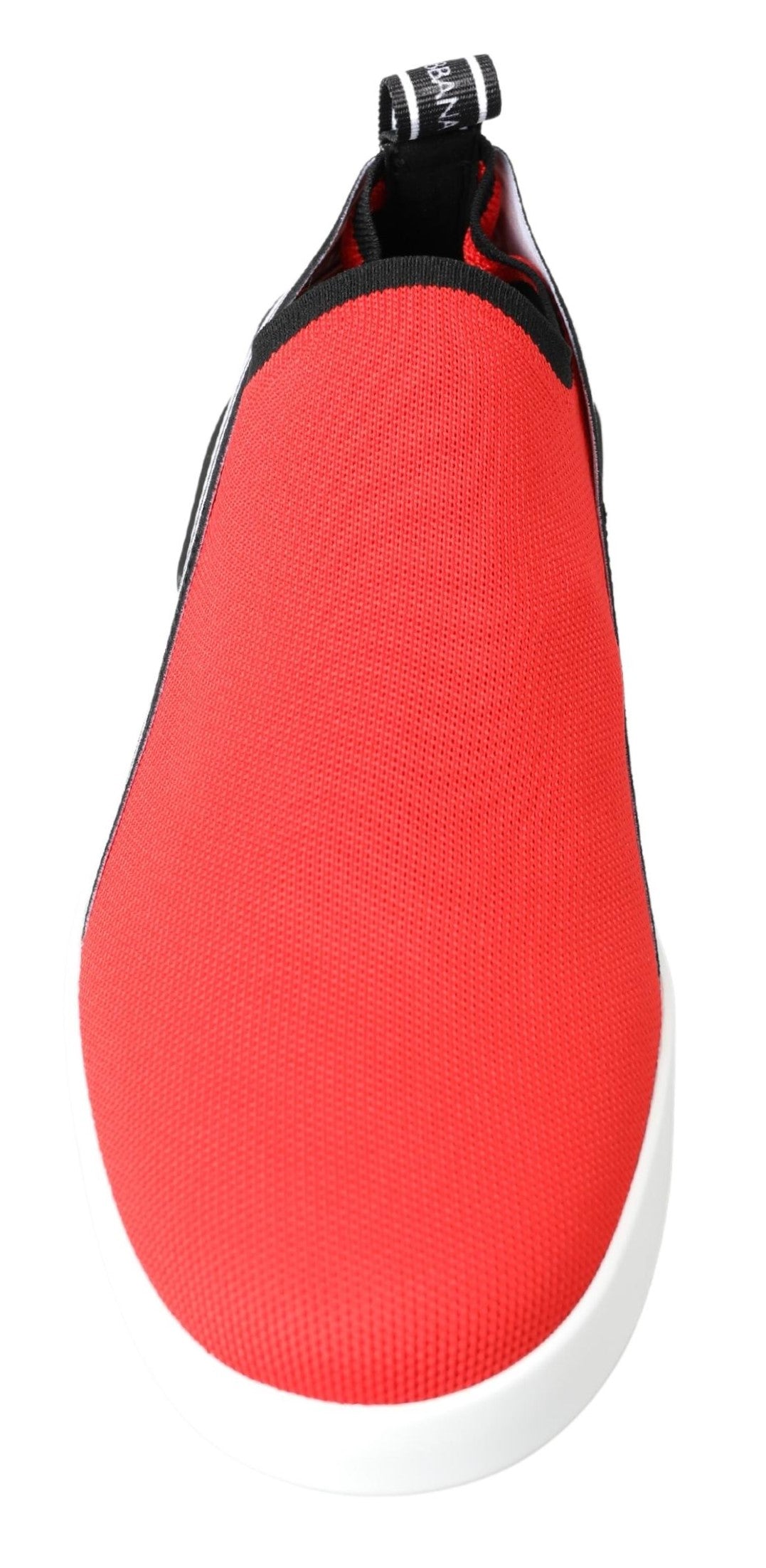 Dolce & Gabbana Red White Flat Sneakers Loafers Shoes -   -  Dolce & Gabbana.