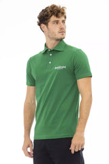 Baldinini Trend Green Cotton Men Polo -   -  Baldinini Trend.