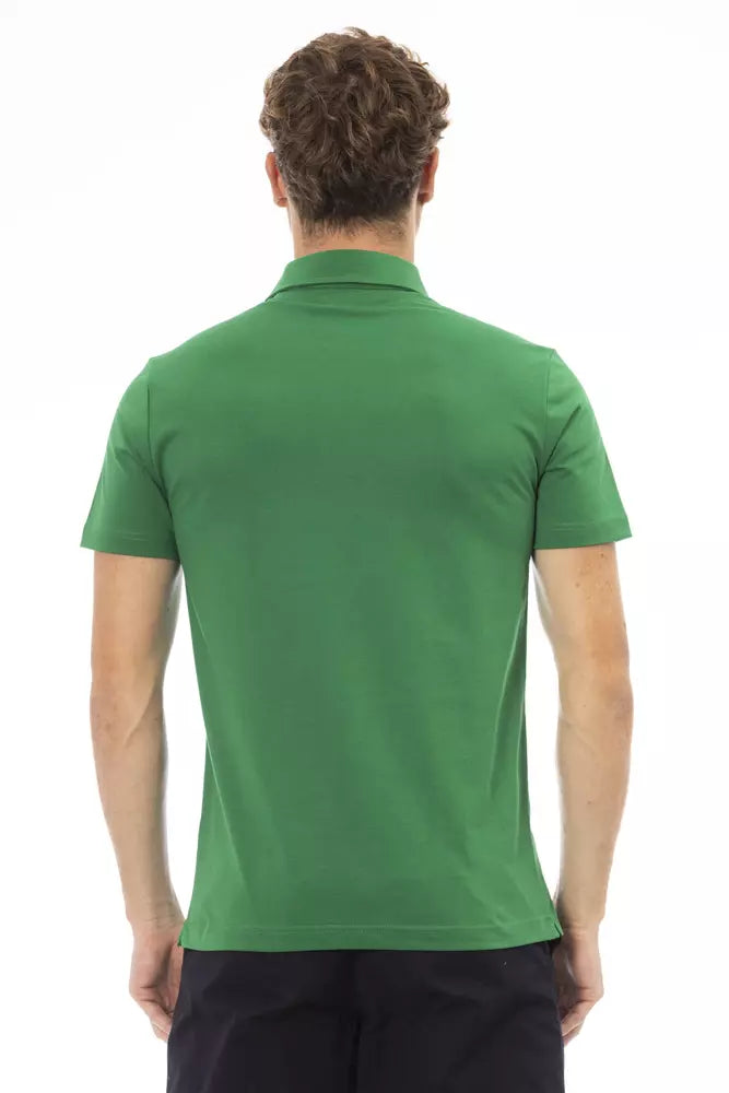 Baldinini Trend Green Cotton Men Polo -   -  Baldinini Trend.