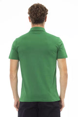Baldinini Trend Green Cotton Men Polo -   -  Baldinini Trend.