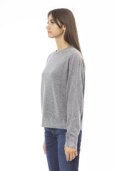 Baldinini Trend Gray Wool Women Sweater -   -  Baldinini Trend.
