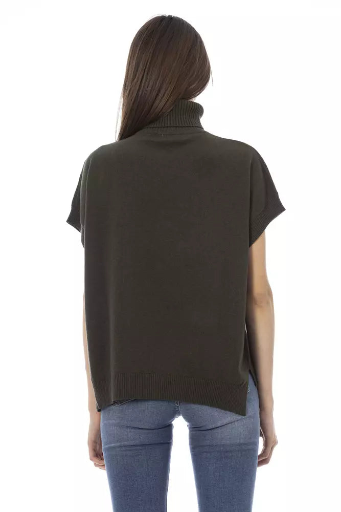 Baldinini Trend Green Wool Women Sweater -   -  Baldinini Trend.