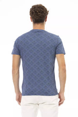 Baldinini Trend Blue Cotton Men T-Shirt -   -  Baldinini Trend.