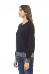 Baldinini Trend Black Wool Women Sweater -   -  Baldinini Trend.