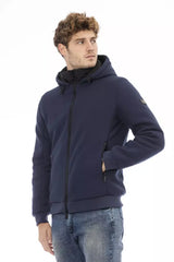 Baldinini Trend Blue Polyester Men Jacket -   -  Baldinini Trend.