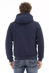 Baldinini Trend Blue Polyester Men Jacket -   -  Baldinini Trend.