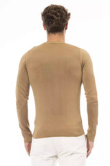 Baldinini Trend Beige Modal Men Sweater -   -  Baldinini Trend.