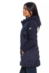 Yes Zee Blue Polyester Women's Jacket -   -  Yes Zee.