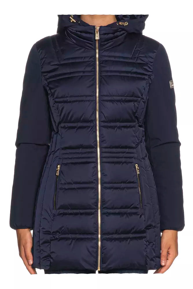 Yes Zee Blue Polyester Women's Jacket -   -  Yes Zee.