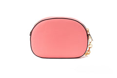 Michael Kors Jet Set Glam Tea Rose Leather Oval Crossbody Handbag Purse -   -  Michael Kors.