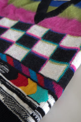 Dolce & Gabbana Multicolor Stripes V-neck Pullover Sweater -   -  Dolce & Gabbana.