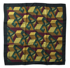 Dolce & Gabbana Multicolor Printed Square Handkerchief Scarf -  Mens Handkerchief -  Dolce & Gabbana.