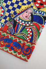 Dolce & Gabbana Multicolor Printed Long Sleeves Blouse Top -   -  Dolce & Gabbana.