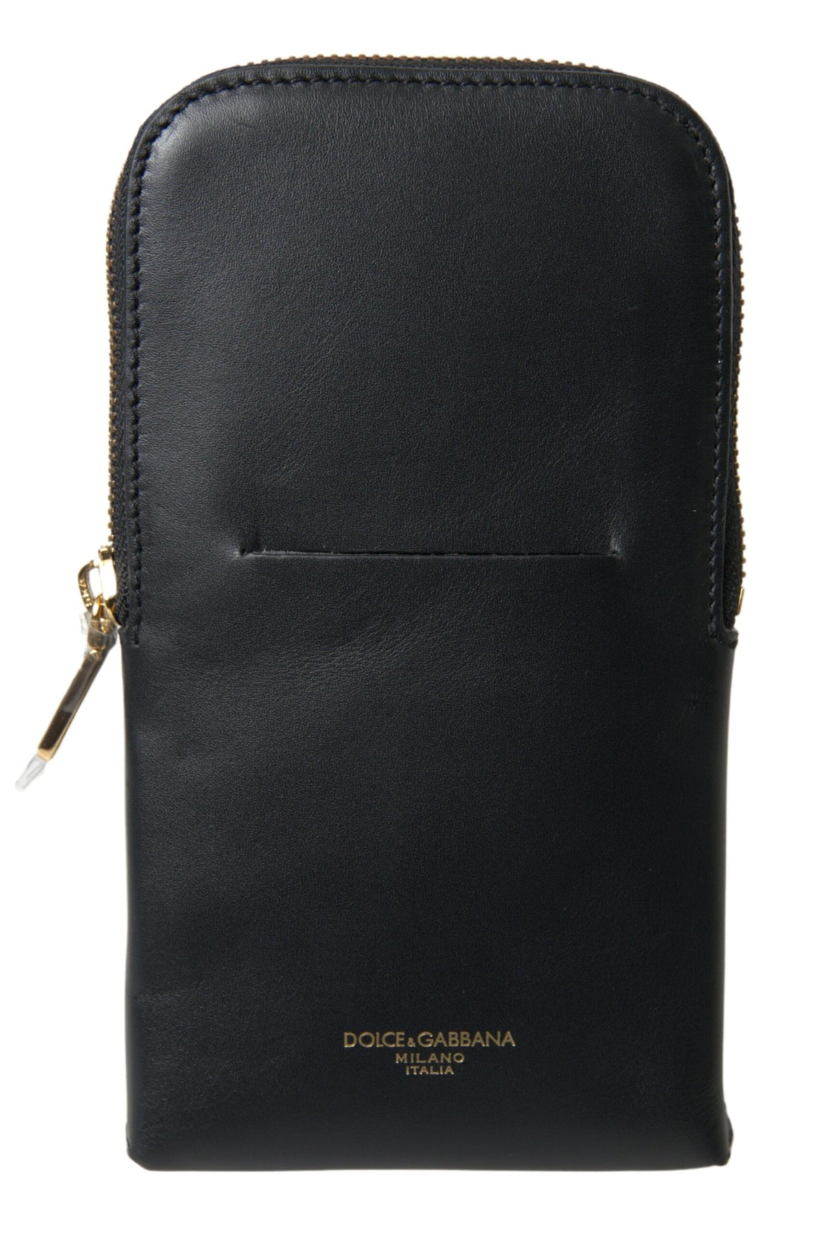 Dolce & Gabbana Black Leather Men Purse Double Belt Strap Bracelet Bag -   -  Dolce & Gabbana.