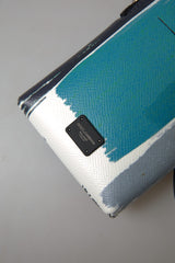 Dolce & Gabbana Blue Leather Purse Crossbody Sling Phone Bag Unisex -  Cross Body Bag for Men -  Dolce & Gabbana.