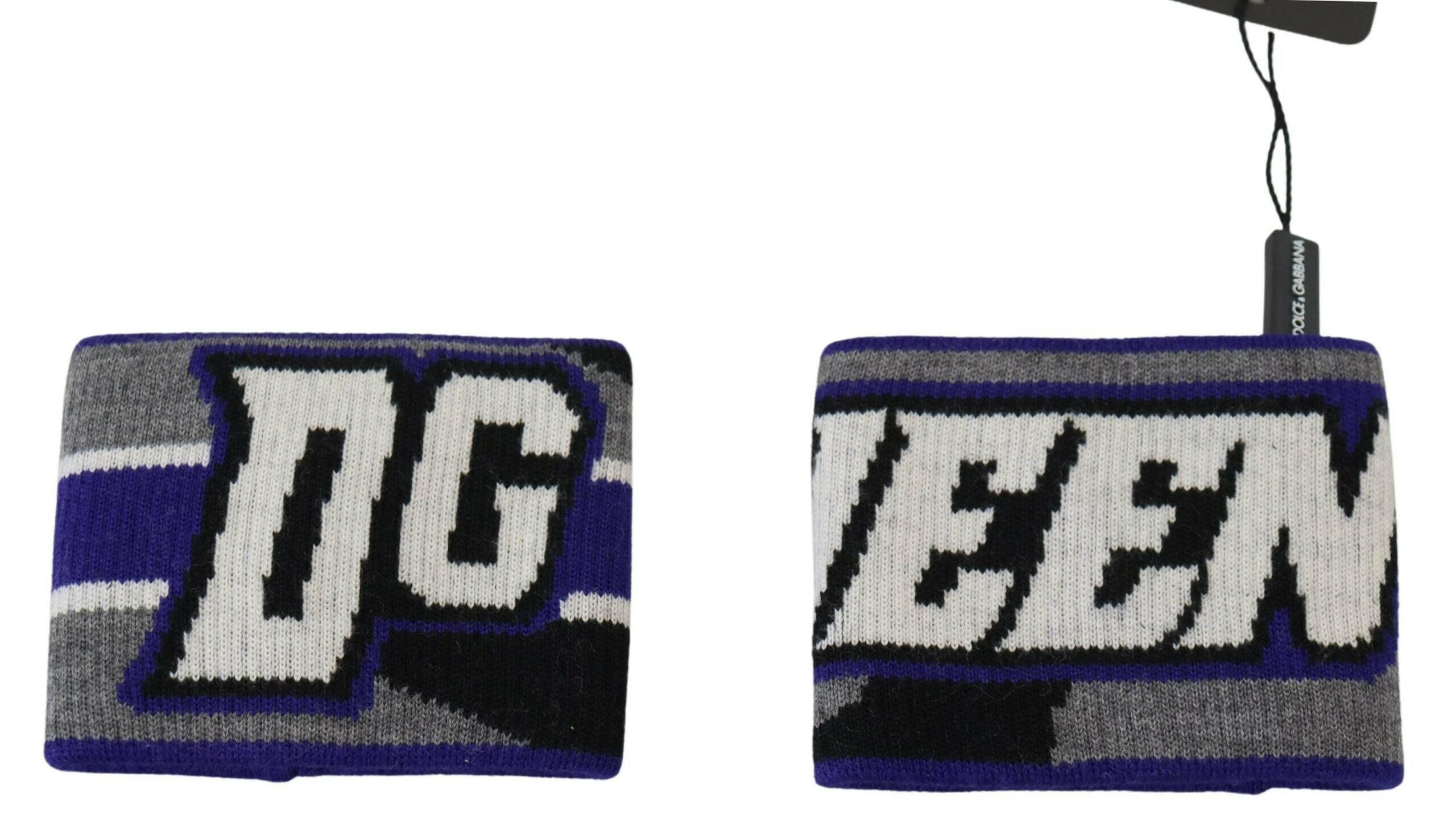 Dolce & Gabbana Purple Logo Two Piece Set Wristband -   -  Dolce & Gabbana.