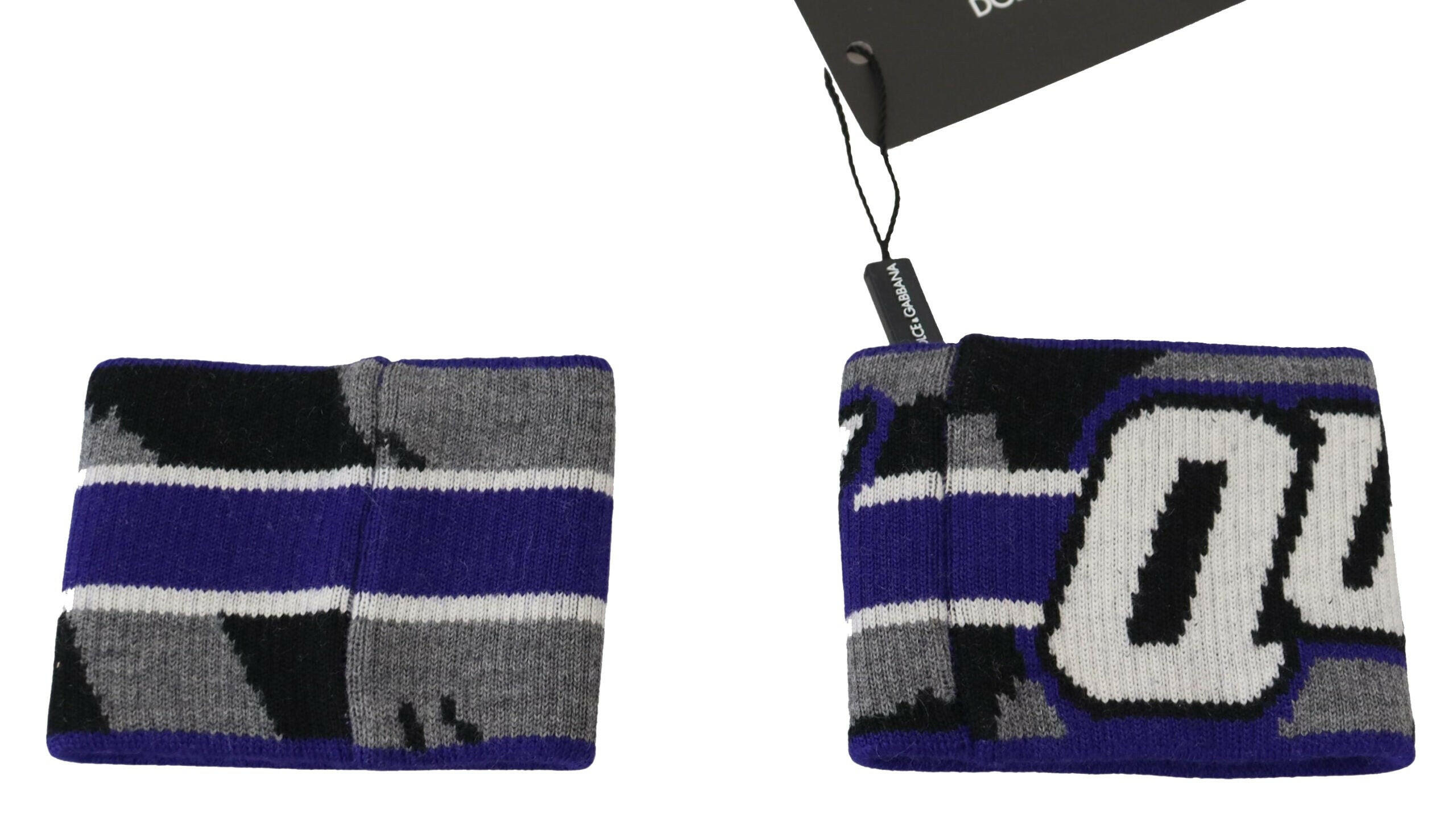 Dolce & Gabbana Purple Logo Two Piece Set Wristband -   -  Dolce & Gabbana.
